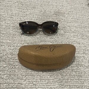 Maui Jim Women's Black and Brown Sunglasses